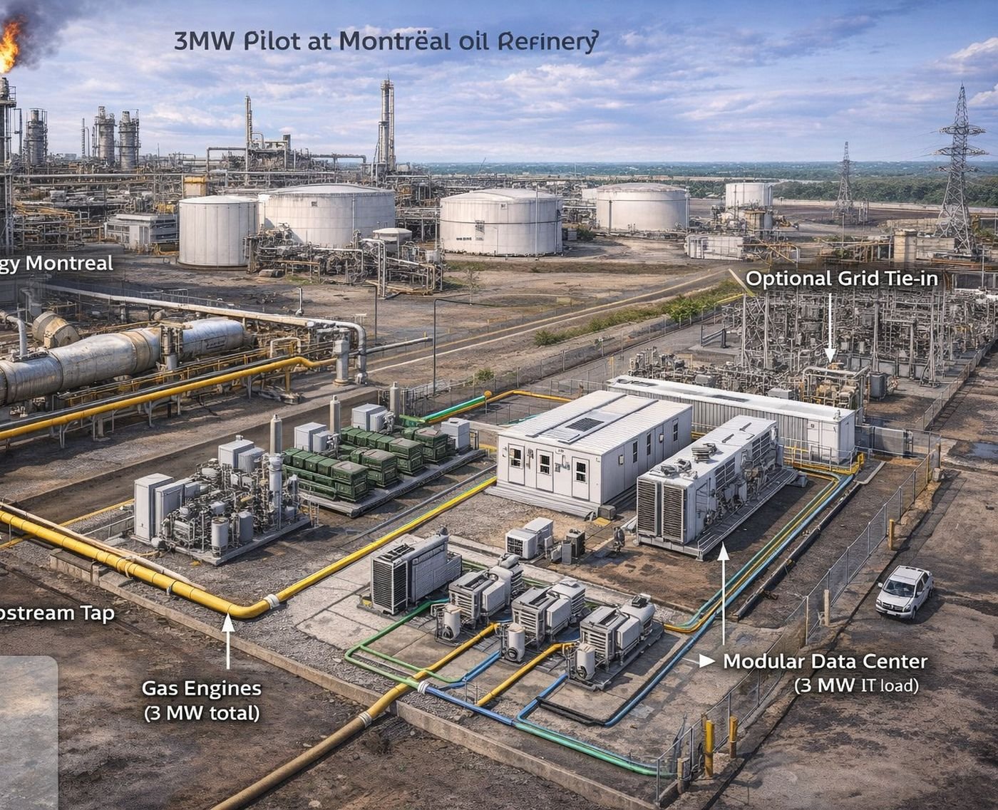 Engineer at energy facility